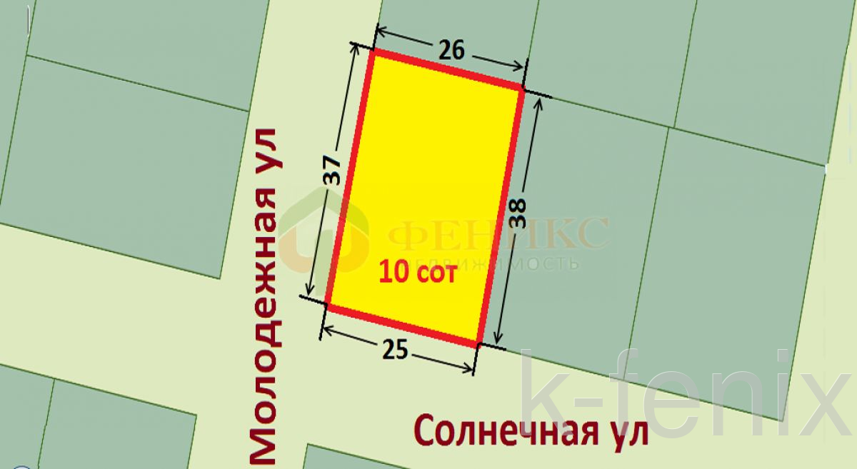 участок 10 сот